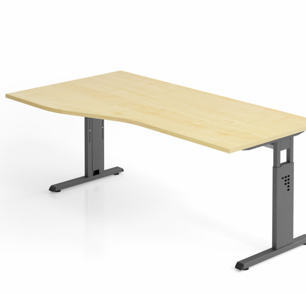 Schreibtisch Tisch höheneinstellbar OS 180cm