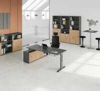 Schreibtisch Tisch-Sideboard-Kombination OS 180cm