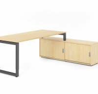 Schreibtisch Tisch-Sideboard-Kombination RS 180cm