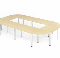 Schreibtisch Tisch höheneinstellbar SETK 400cm