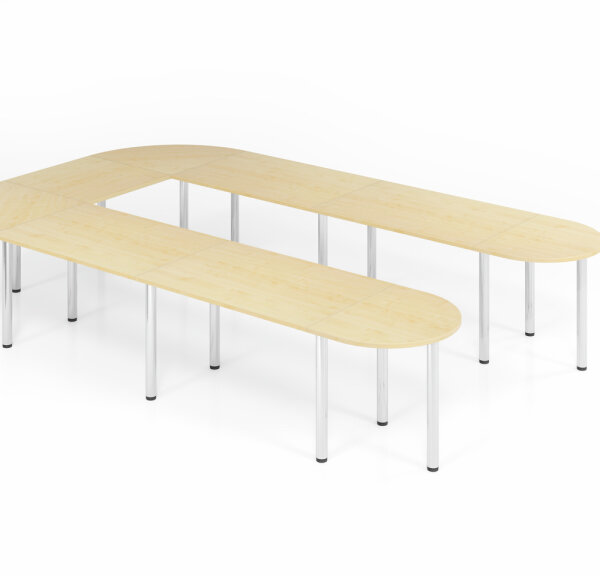 Schreibtisch Tisch höheneinstellbar SETK 380cm