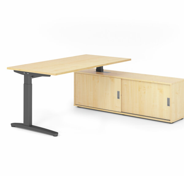 Schreibtisch Tisch-Sideboard-Kombination XB 160cm