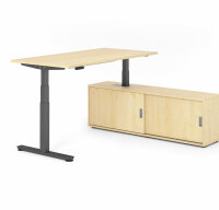 Schreibtisch Tisch-Sideboard-Kombination XDSM 160cm