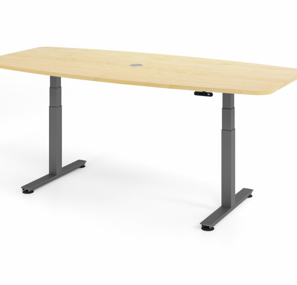 Schreibtisch Sitz-Steh-Tisch XDSM 220cm