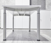 Schreibtisch Tisch höheneinstellbar YS 180cm