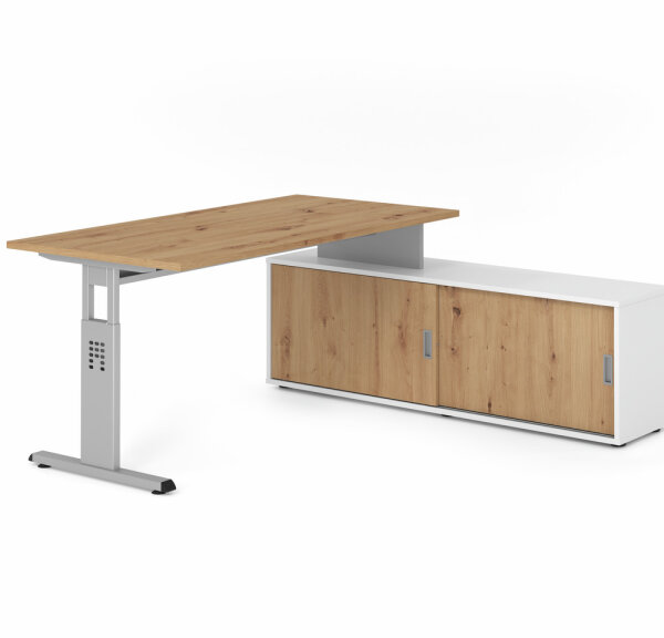 Schreibtischkombi OSE16, Sideboard 1750S