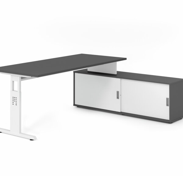 Schreibtischkombi OSE19, Sideboard 1750S