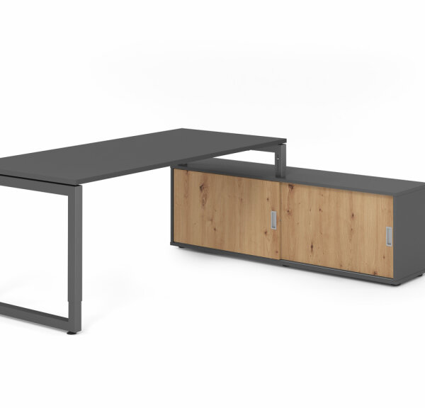 Schreibtischkombi RSE19, Sideboard 1750S