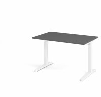 Schreibtisch XB12 Graphit/Weiß
