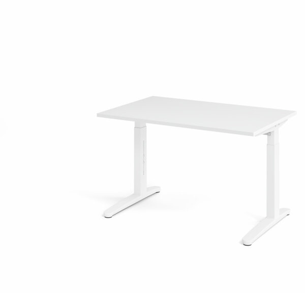 Schreibtisch XB12 Weiß/Weiß