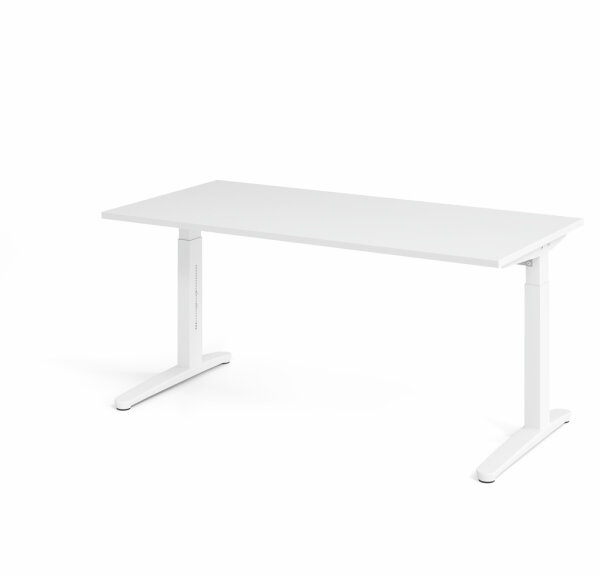 Schreibtisch XB16 Weiß/Weiß