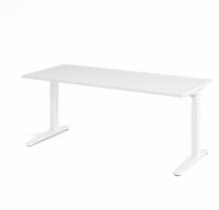 Schreibtisch XB19 Weiß/Weiß