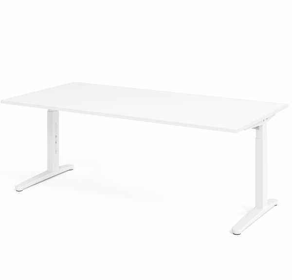 Schreibtisch XB2E Weiß/Weiß