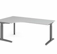 Schreibtisch XB82 Grau/Graphit