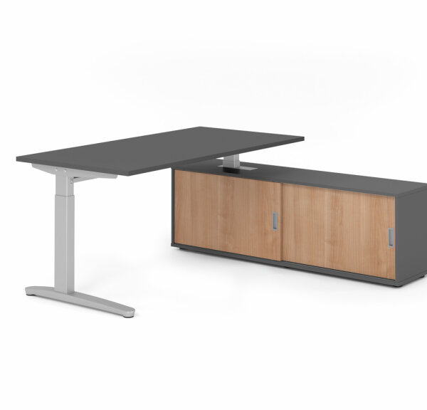 Schreibtischkombi XB16, Sideboard 1751S