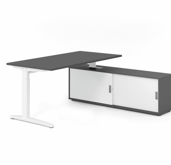 Schreibtischkombi XB16, Sideboard 1751S
